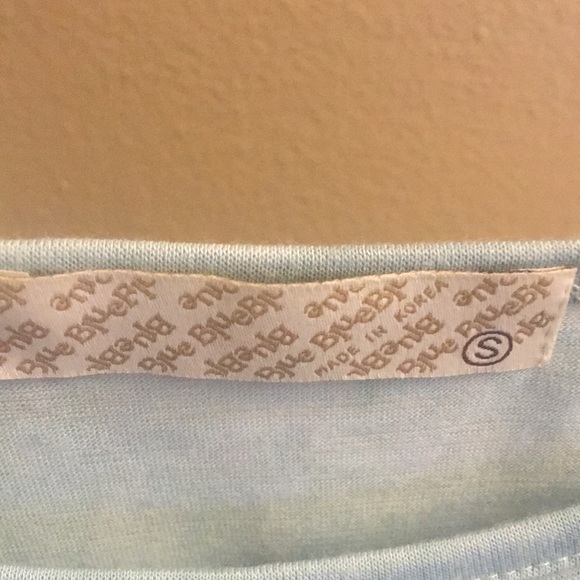 Blue Blue green ombré midi dress with slip - Picture 5 of 6